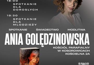 Spotkanie z Anią Golędzinowską